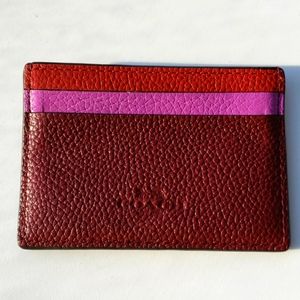 Coach card case
